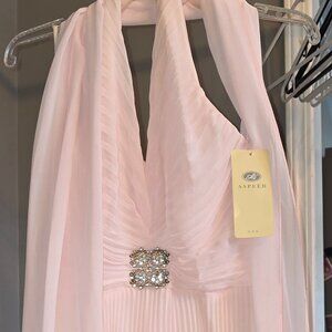Aspeed Blush Halter Bridesmaid Dress | M | NWT